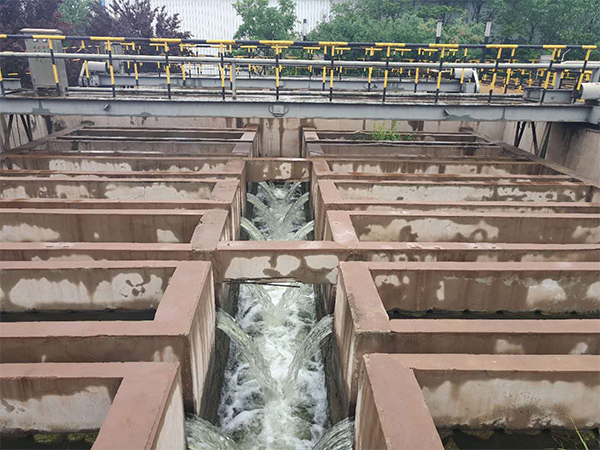 萊蕪污水處理廠現場
